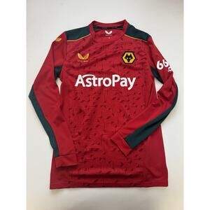 Wolverhampton Wanderers 2023 2024 Away Football Jersey Soccer Men's Small Long